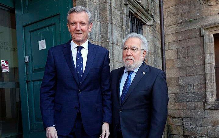 Alfonso Rueda y Miguel Santalices.