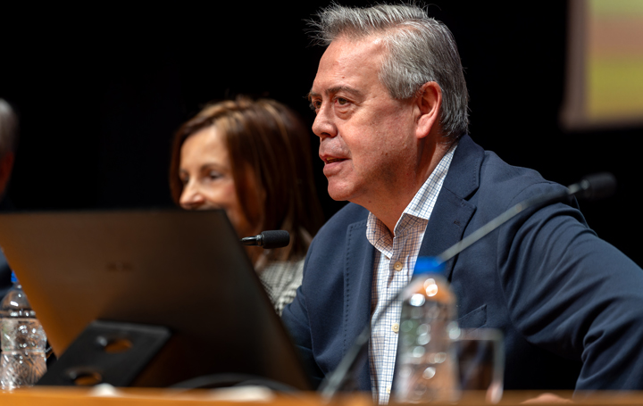 El conselleiro de Sanidade, Antonio Gómez Caamaño.