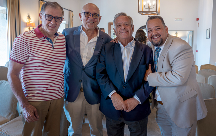Manuel Devesa, Juan José Rodríguez Sendín, Julio Ancochea y Albert Foo.