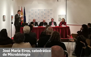 José María Eiros, catedrático de Microbiología