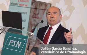 Julián García Sánchez, catedrático de Oftalmología