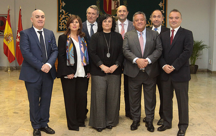 José Conforto, Consuelo Pereira, Domingo Orozco, Nuria Fernández, Antonio Fernández, Julio Ancochea, Joan Soriano y David Asín.