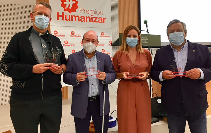 Los galardonados en los Premios Humanizar 2020