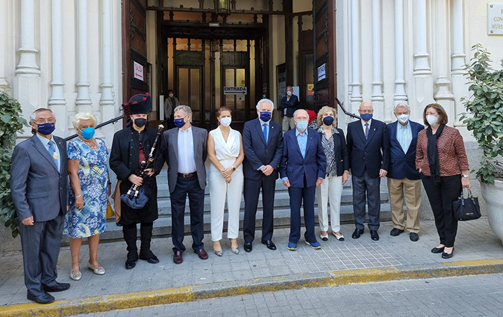 Foto del homenaje a Pardo Bazán en Madrid