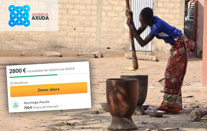 Asomega Axuda vuelve a colaborar con Camina Senegal