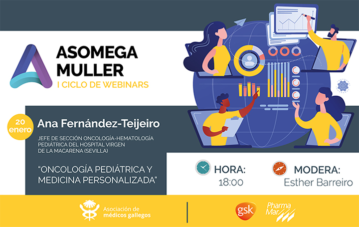 Ana Fernández-Teijeiro, ponente de este último webinar de Asomega Muller