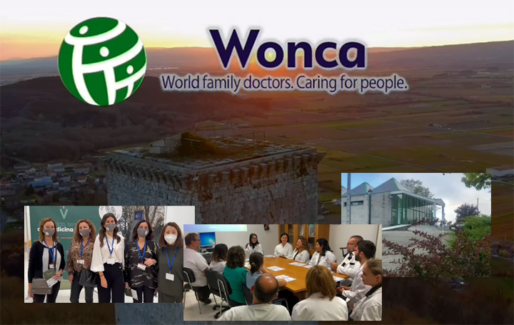Imagen del vídeo presentado por el Equipo de AP de Xinzo de Limia para la conferencia de Wonca