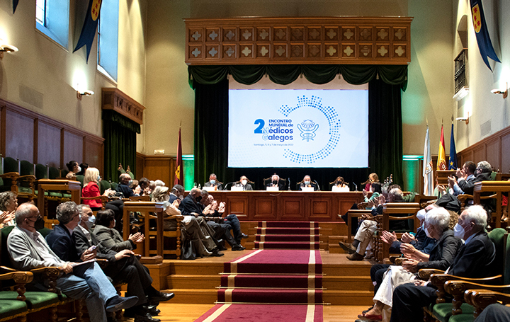 Inauguración II Encontro Mundial de Médicos Galegos