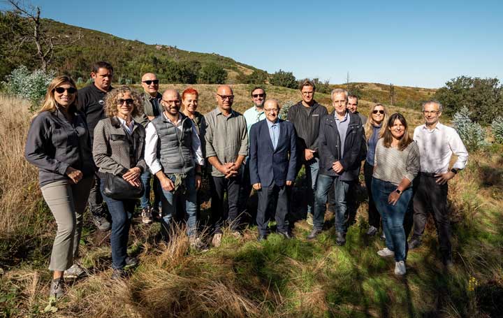 Plantación de árboles en Galicia por parte de Separ y Chiesi