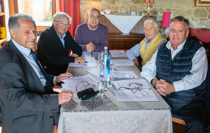 Reunión de trabajo de la Fundación del Museo do Médico Rural.