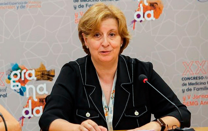 Pilar Rodríguez Ledo en el reciente congreso de SEMG en Granada en el que ha sido elegida presidenta.