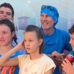 Javier Pitillas con los chicos y chicas de Una Mirada en Marte.