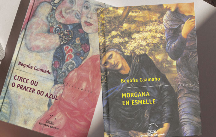 Obras principales de la escritora y periodista Begoña Caamaño.