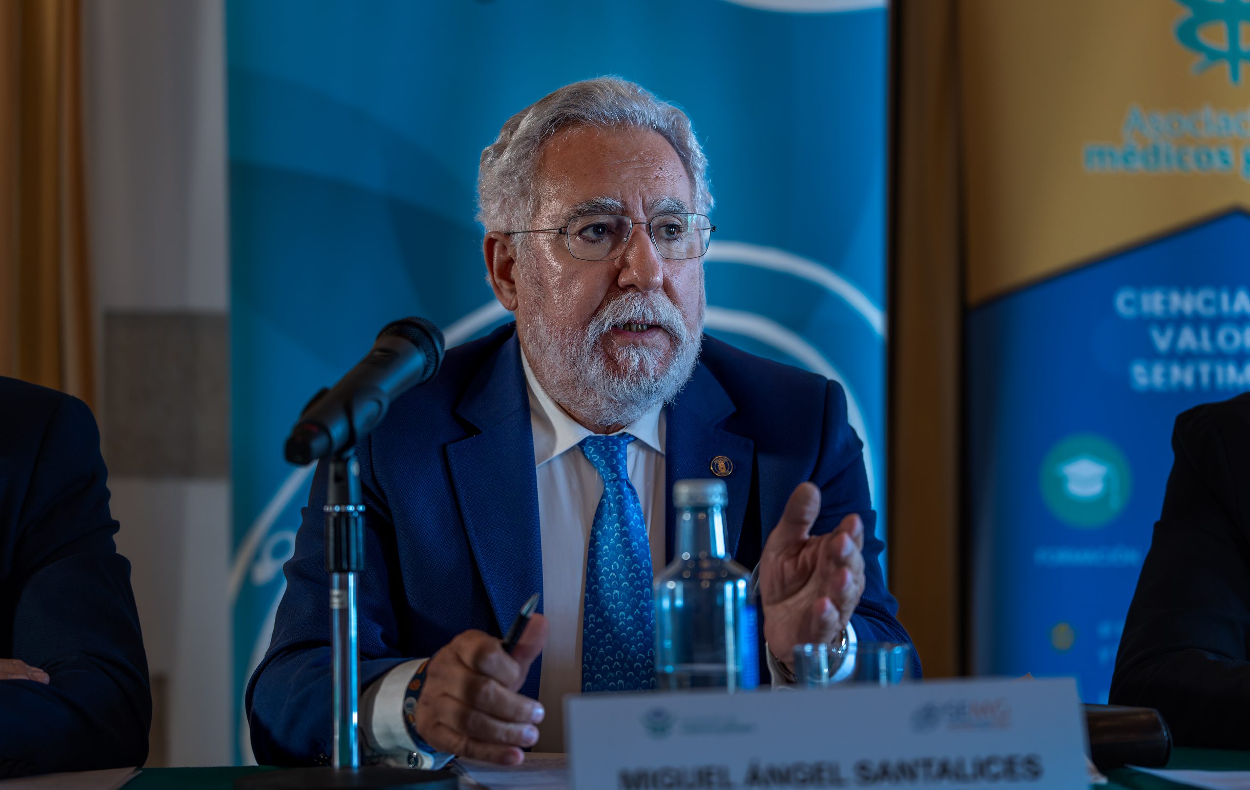 Miguel Santalices, presidente del Parlamento de Galicia.