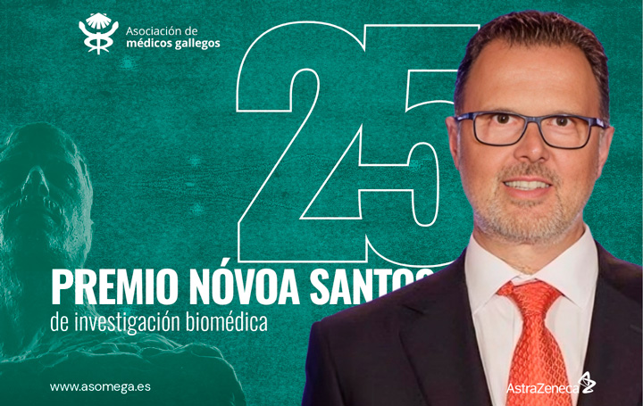 Federico Martinón Torres, XXV Premio Nóvoa Santos de Asomega.