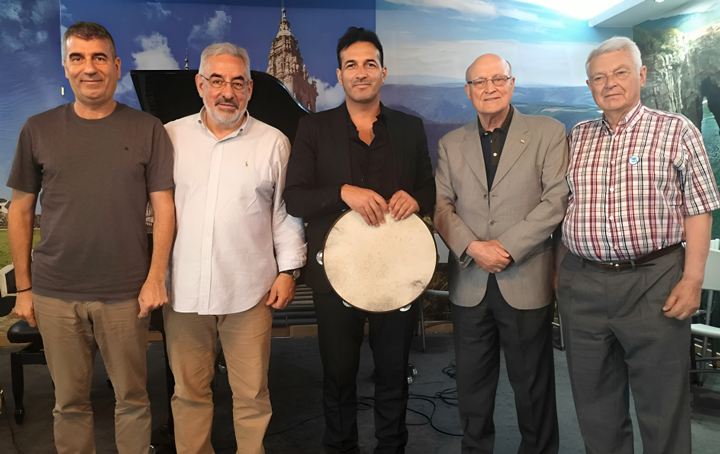 Xosé Luna, Horacio Rico, Manoele de Felisa, Fernado Rey Paz e Elisardo Flores.