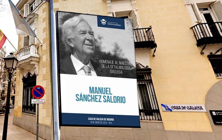 El homenaje al profesor Sánchez Salorio será en la Casa de Galicia de Madrid.