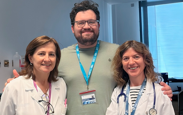 Mar Mosteiro, Manuel Casal y María Torres en la presentación del Proyecto Diosa.