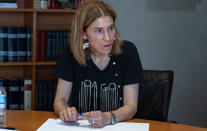 Natalia Lobato, secretaria general técnica de la Consellería de Sanidade.