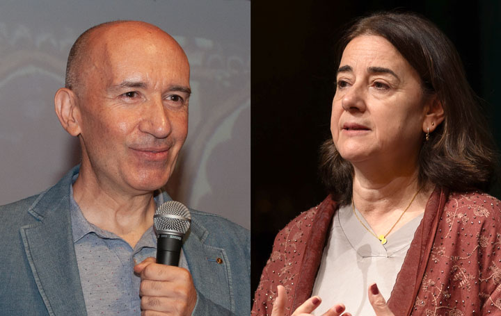 Roberto Fernández y Cristina Margusino.