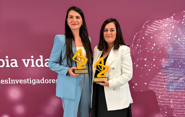 Las investigadoras gallegas ganadoras del Premio AstraZeneca de este año.