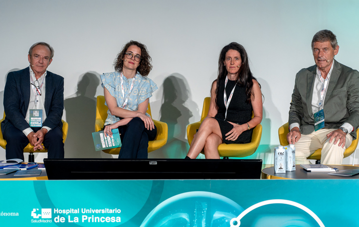 José Javier Castrodeza, María Fernández Prada, Marta Hernández Pérez y José María Eiros.